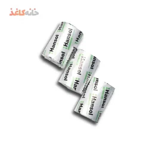 رول حرارتی هانسول 8 سانتی چاپ مشکی 36 متری — تصویر ۳