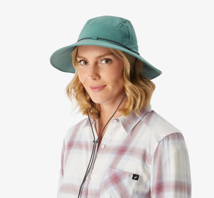کلاه کوهنوردی و طبیعت‌گردی فورکلاز FORCLAZ Hike 500 Hiking Hat Green | زیتون‌کمپ