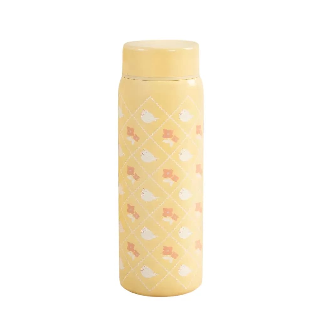 مینی فلاسک قلمی Diyi استیل طرح حیوانات 300Ml