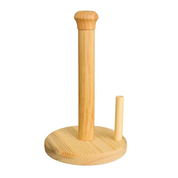 جا دستمال رولی تمام چوب (گارانتی بدنه)