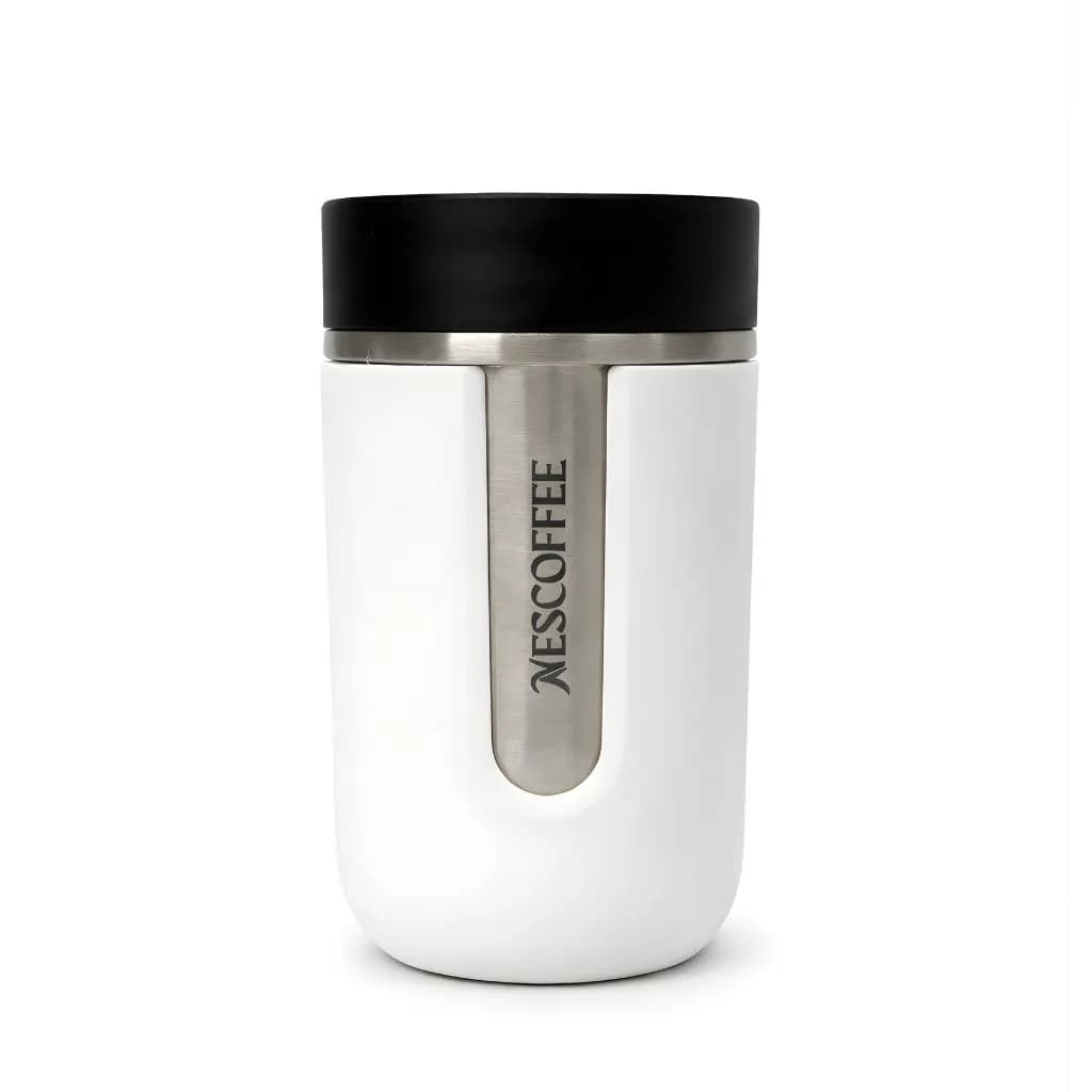 تراول ماگ استیل طرح نسپرسو NESCOFFEE گنجایش 300ml — تصویر ۵