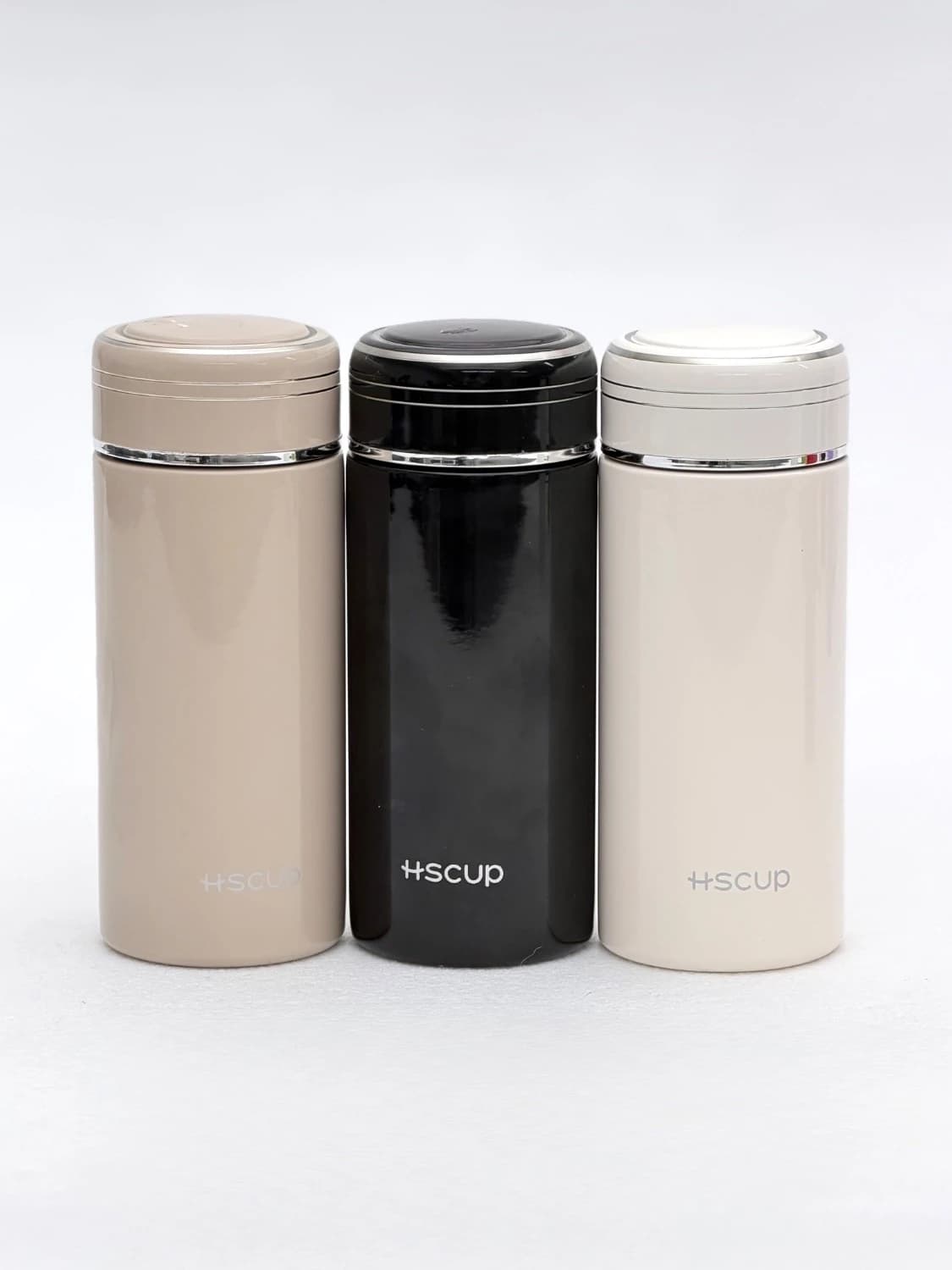 مینی فلاسک استیل HSCUP براق 230ML — تصویر ۵