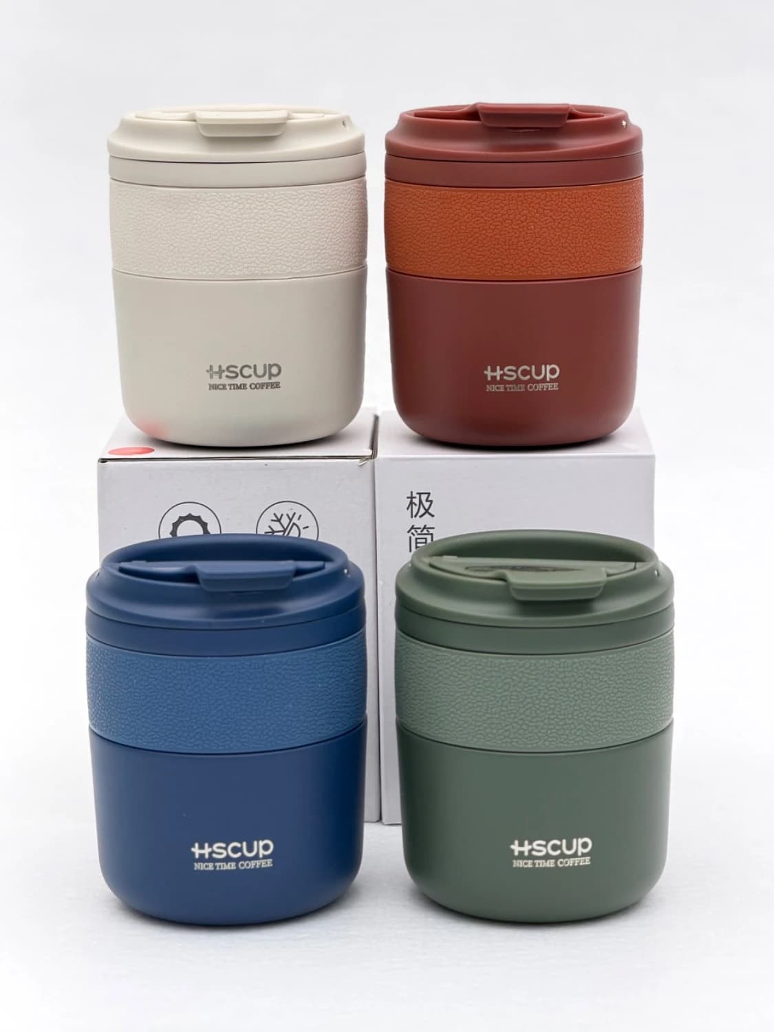 تراول ماگ استیل دوجداره HSCUP گنجایش 280ml — تصویر ۱۱
