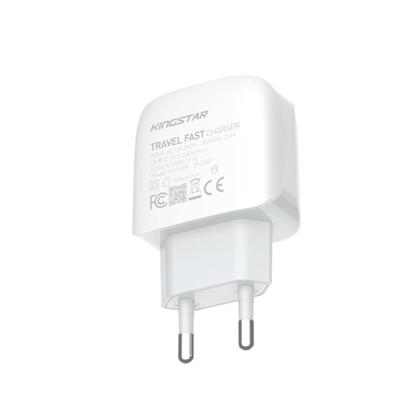 شارژر دیواری 17 وات کینگ استار مدل KW163A (همراه با کابل) — تصویر ۳