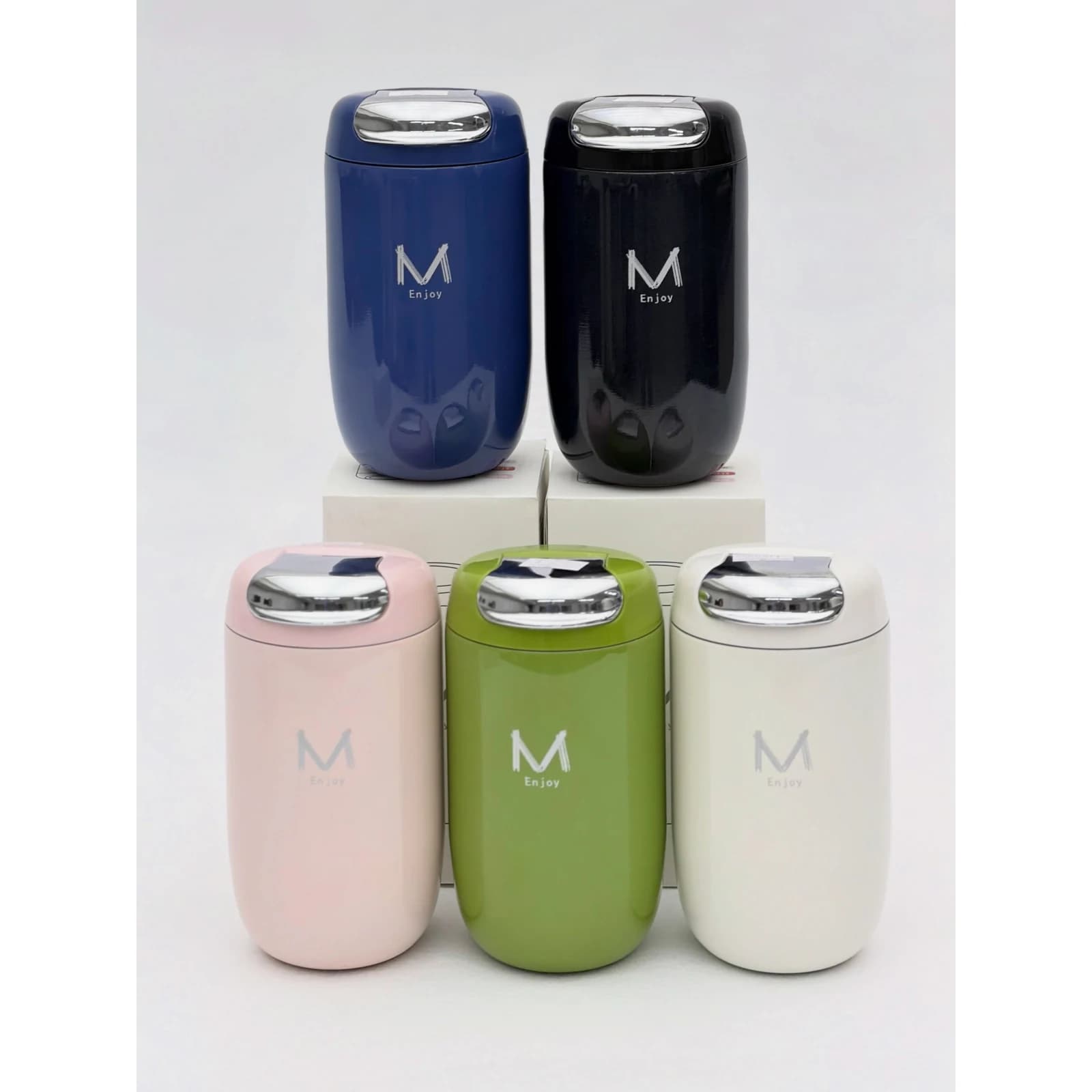 تراول ماگ استیل 360ml برند Enjoy