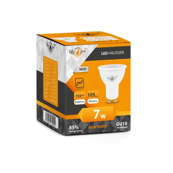 لامپ هالوژن|LED| سوکت دار 7 وات آسیاپرتو — تصویر ۲
