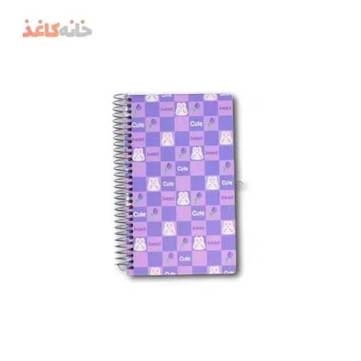 دفتر خاطرات قفل دار (قاب دار) سویل طرح خرگوش — تصویر ۴
