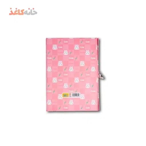 دفتر خاطرات قفل دار (قاب دار) سویل طرح خرگوش — تصویر ۲