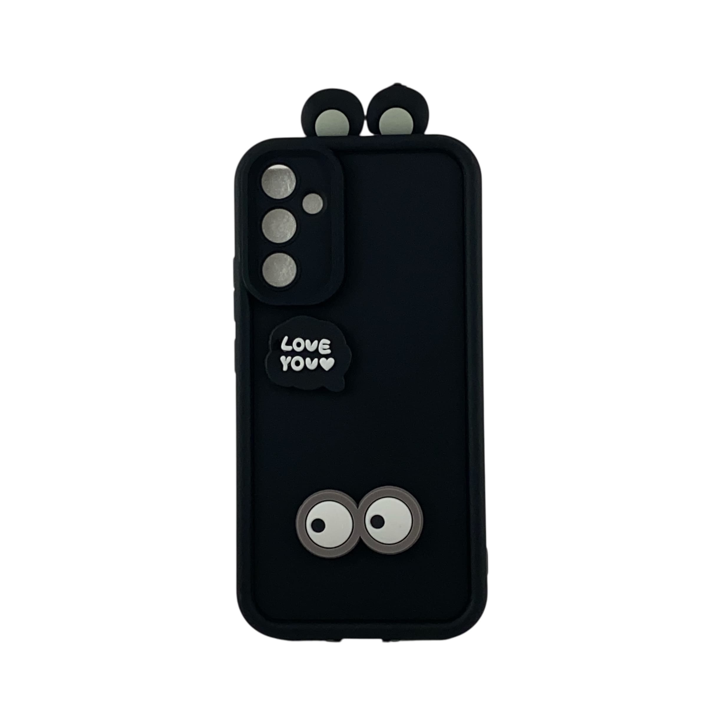 قاب گوشی سامسونگ Galaxy A34 کد 2498 طرح چشم | عروسکی سیلیکونی