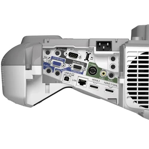 ویدئو پروژکتور هوشمند استوک اپسون Epson BrightLink 595Wi گرید A با کارکرد 1240 ساعت — تصویر ۳