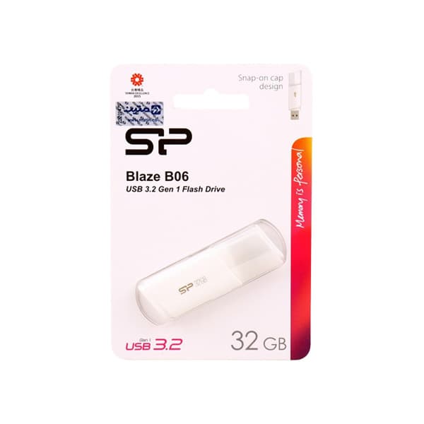 فلش مموری USB 3.2 سیلیکون پاور مدل Blaze B06 ظرفیت 32 گیگابایت — تصویر ۲