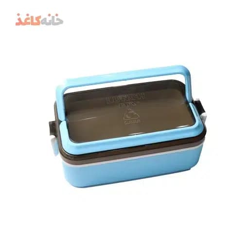 ظرف غذا 1 طبقه کارا رنگ ابی