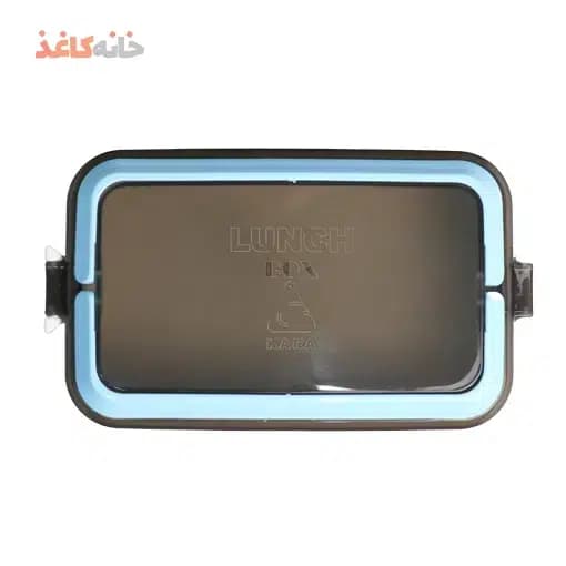 ظرف غذا 1 طبقه کارا رنگ ابی — تصویر ۵