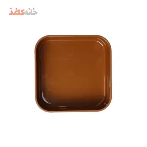 ظرف غذا مربع 1 طبقه انکیسا کد 101 رنگ نارنجی — تصویر ۳