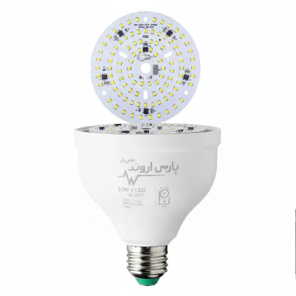 لامپ |LED| استوانه ایی 50 وات پارس اروند — تصویر ۶
