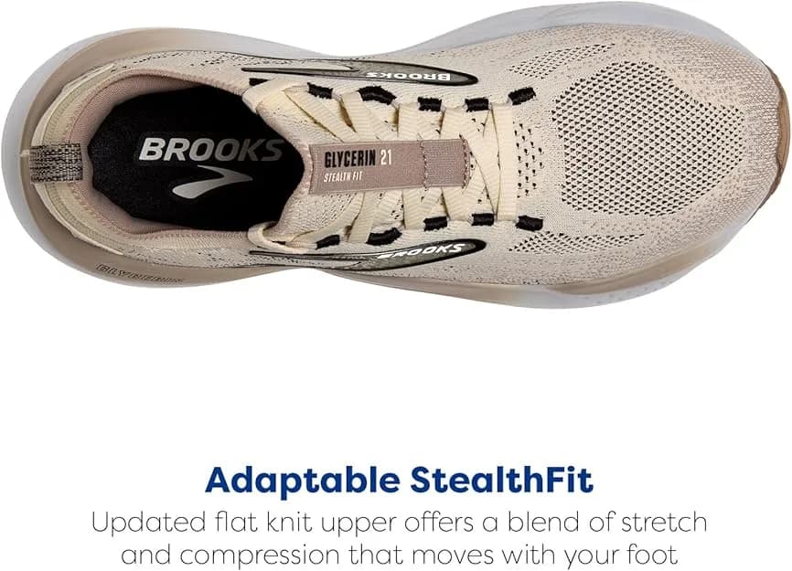 کفش رانینگ Brooks Glycerin StealthFit 21 | زیتونکمپ — تصویر ۵