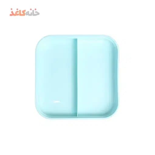 ظرف غذا مربع 1 طبقه انکیسا کد 101 رنگ گلبهی — تصویر ۲