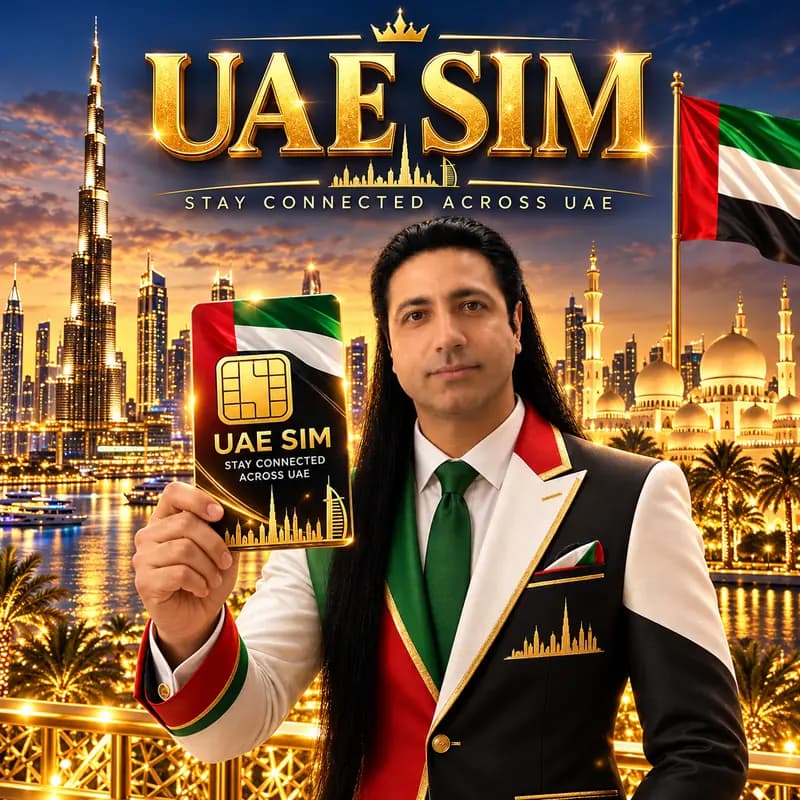 سیم کارت امارات 0097 | تحویل در ایران — تصویر ۲