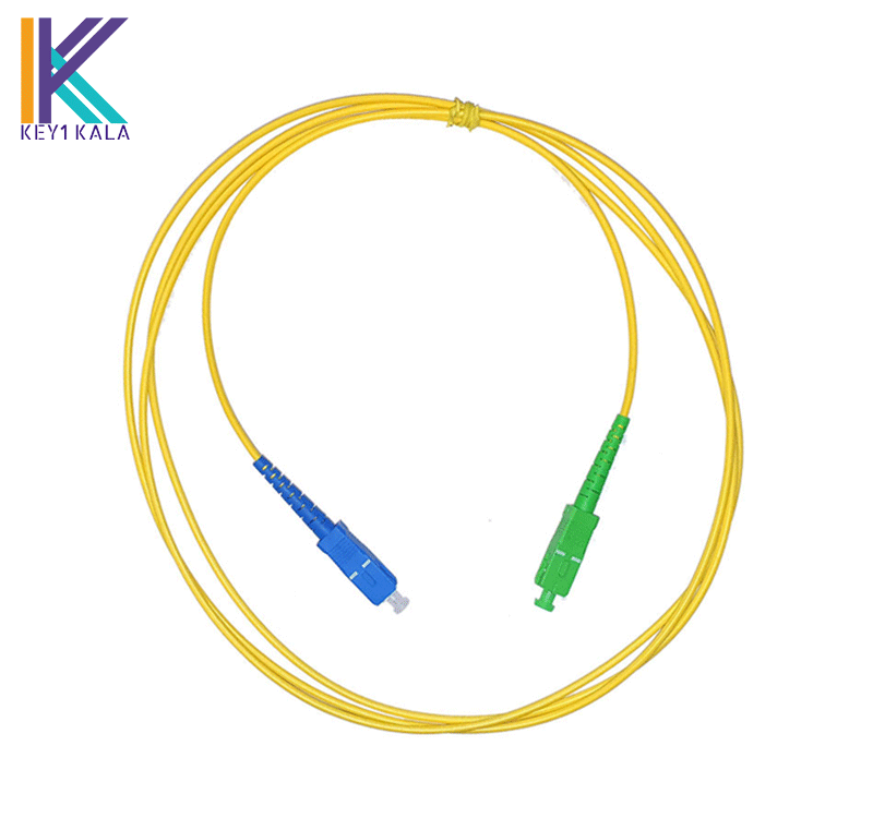 پچ کورد 2 متری فیبرنوری SC-SC Simplex Single Mode UPC-APC