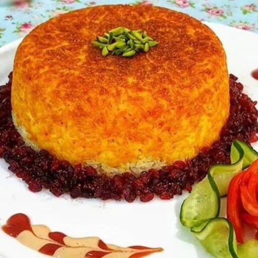 قالب تفلون ته چین و کته دونفره سایز16 سانتی — تصویر ۴