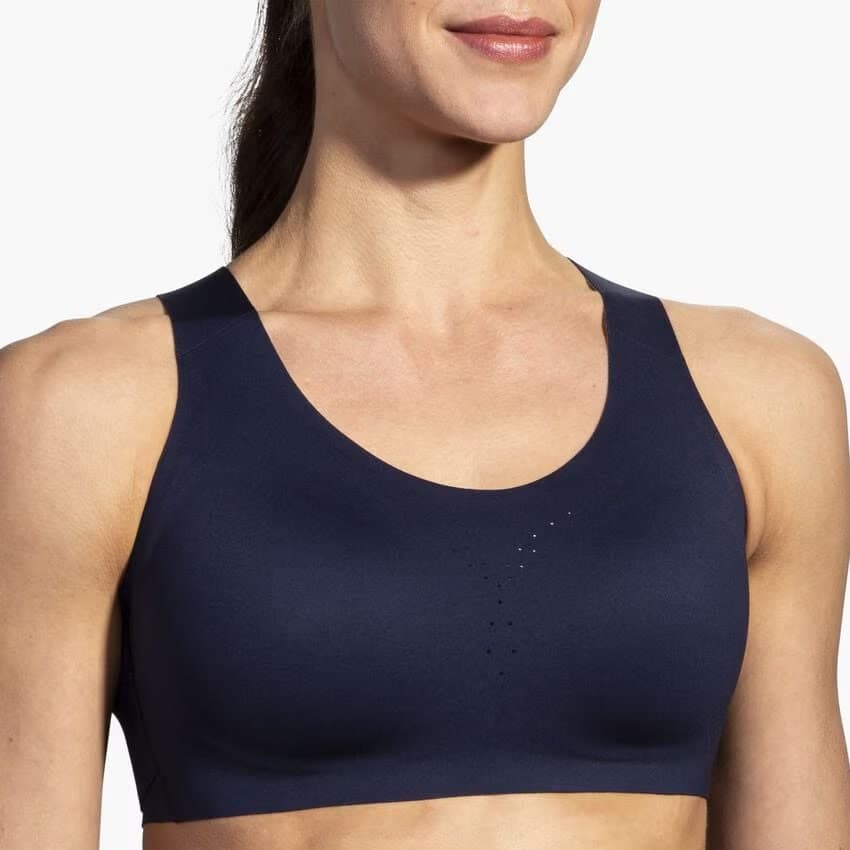 سوتین ورزشی زنانه Brooks Dare Crossback Sports Bra رنگ سرمه‌ای | زیتون‌کمپ