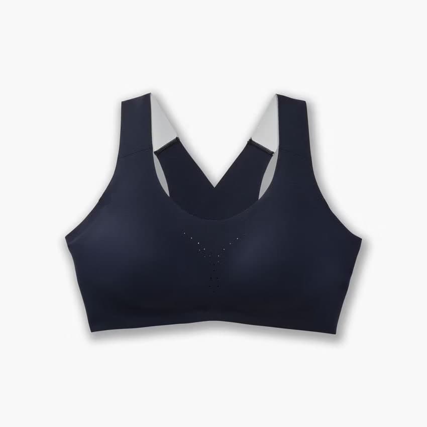 سوتین ورزشی زنانه Brooks Dare Crossback Sports Bra رنگ سرمهای | زیتونکمپ — تصویر ۵