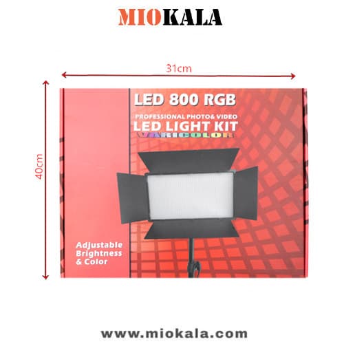 پنل نور ال ای دی آر جی بی U800 RGB LED light panel — تصویر ۴