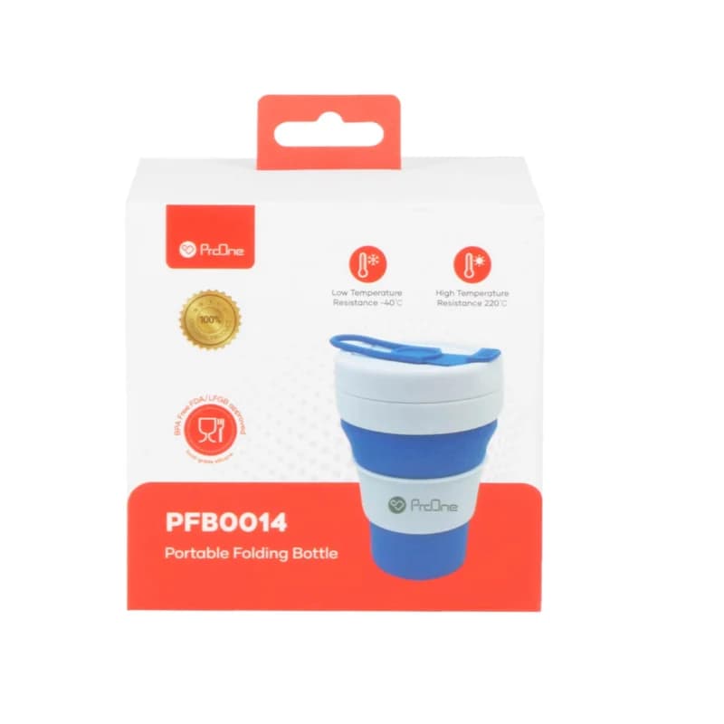 بطری تاشو ProOne مدل PFB0014 – آبی — تصویر ۵