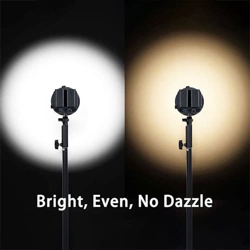نور ثابت ویدیولایت پرتابل ZSYB LED VIDEOLIGHT 80W Bi-Color — تصویر ۲