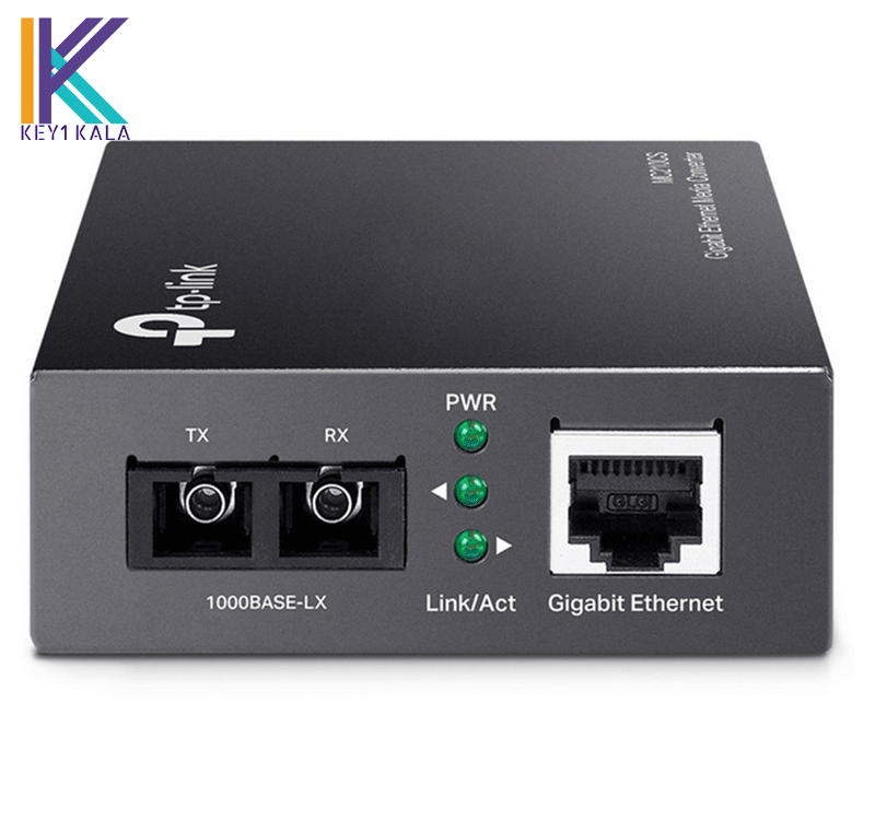 مبدل فیبر نوری تی پی لینک مدل MC210CS تک حالته گیگابیتی — تصویر ۴