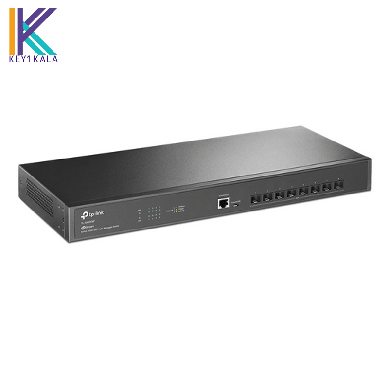 سوئیچ 8 پورت SFP+ TL-SX3008F تی پی لینک TP-Link — تصویر ۲