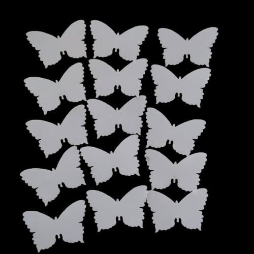 پروانه ویفر خوراکی تزیینی — تصویر ۳