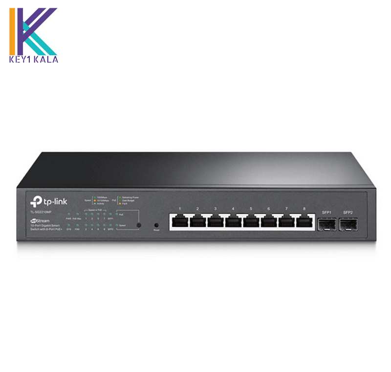 سوئیچ 8 پورت POE+ TL-SG2210MP تی پی لینک TP-Link — تصویر ۲
