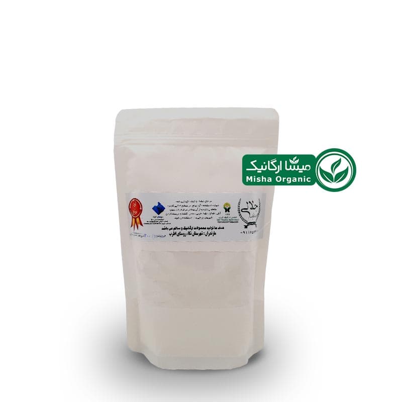 آرد برنج سفید ارگانیک جلالی(اطرب) – 0.5 کیلو گرمی