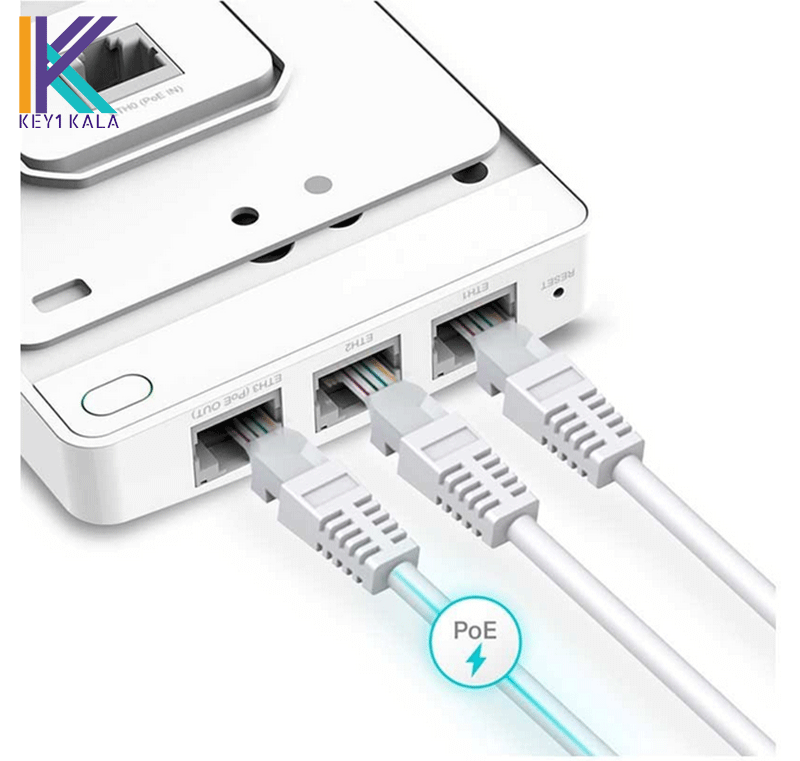 اکسس پوينت بی‌سیم و دوباند AX1800 تی پی لینک مدل EAP615-Wall — تصویر ۳