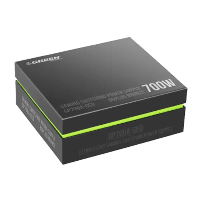 منبع تغذیه کامپیوتر گرین مدل GP700A-GED 80 Plus Bronze توان 700 وات — تصویر ۶