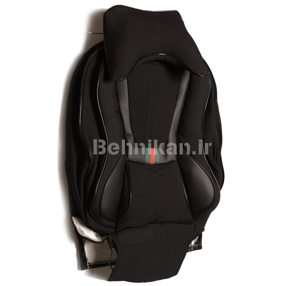 روکش صندلی پارچه برزنت سنگین طرح GUCCI برند رایکو مناسب پژو 405 glx و پرشیا قدیم کد 65992