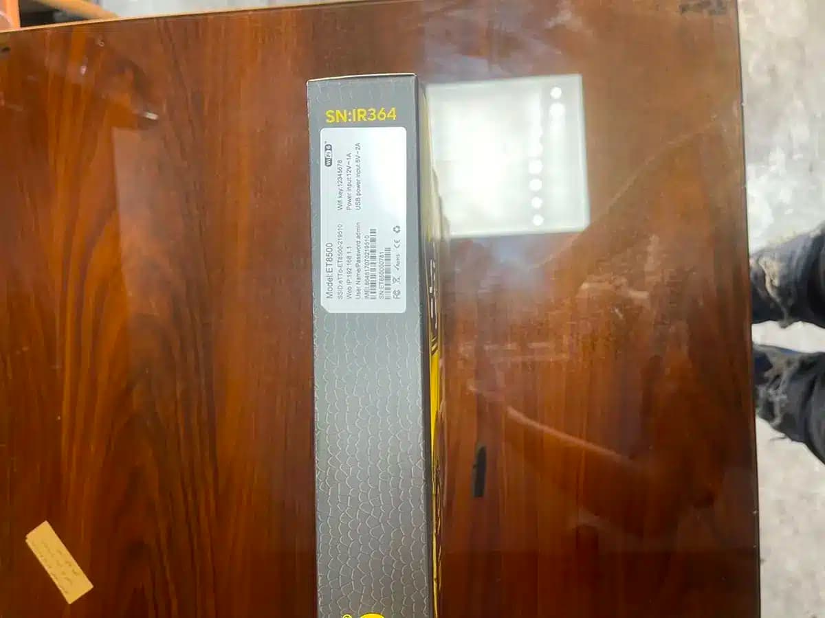 مودم سیم کارتی eTTo ET8500 | مودم 4G LTE رومیزی Wi-Fi 6 چهار آنتن — تصویر ۴