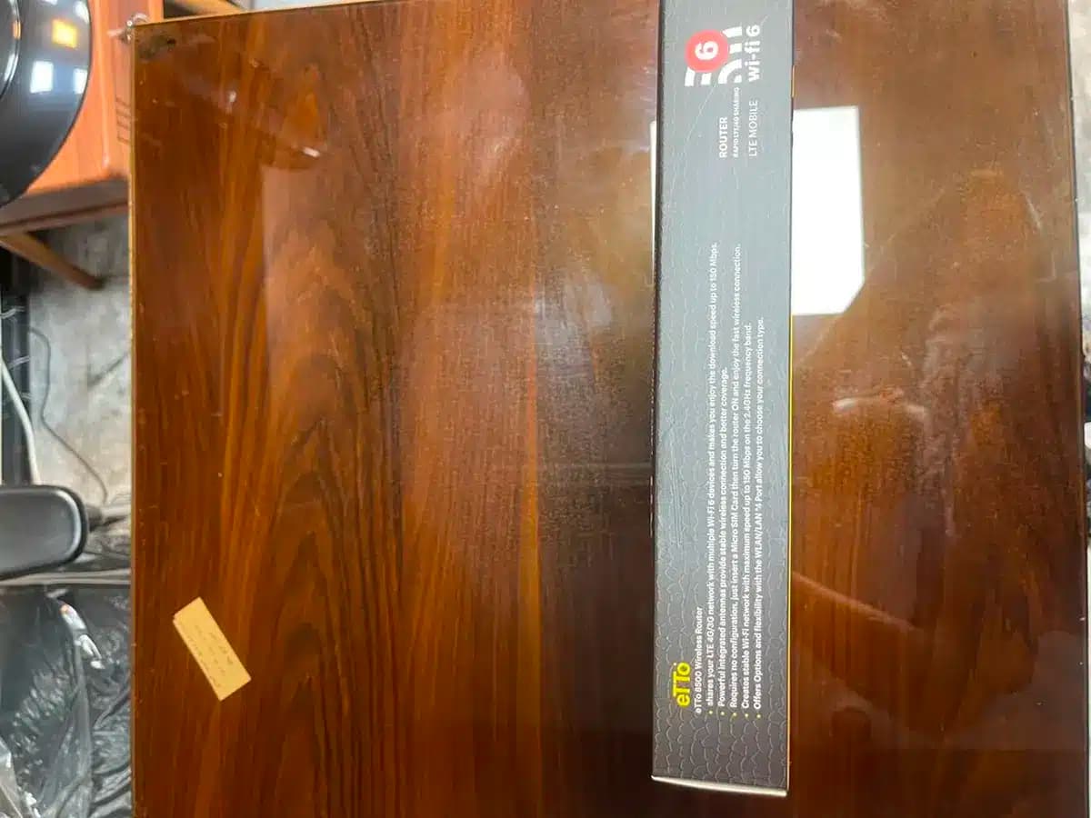 مودم سیم کارتی eTTo ET8500 | مودم 4G LTE رومیزی Wi-Fi 6 چهار آنتن — تصویر ۵