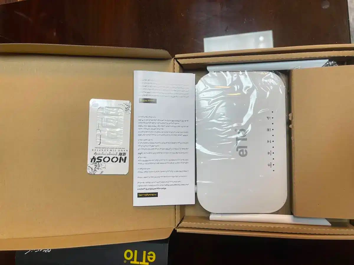 مودم سیم کارتی eTTo ET8500 | مودم 4G LTE رومیزی Wi-Fi 6 چهار آنتن — تصویر ۲