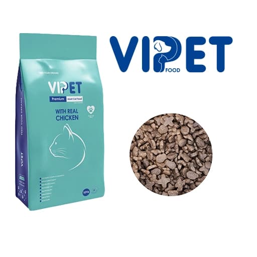 غذای خشک گربه بالغ ویپت فله ای ( بسته بندی نواپت ) Vipet