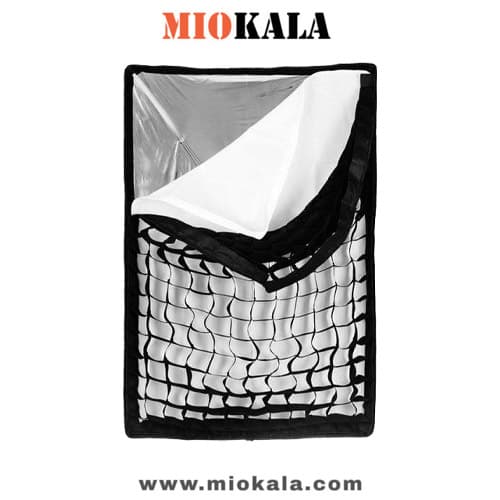 سافت باکس 90×60 زنبوری دار Soft Box 60x90cm — تصویر ۲