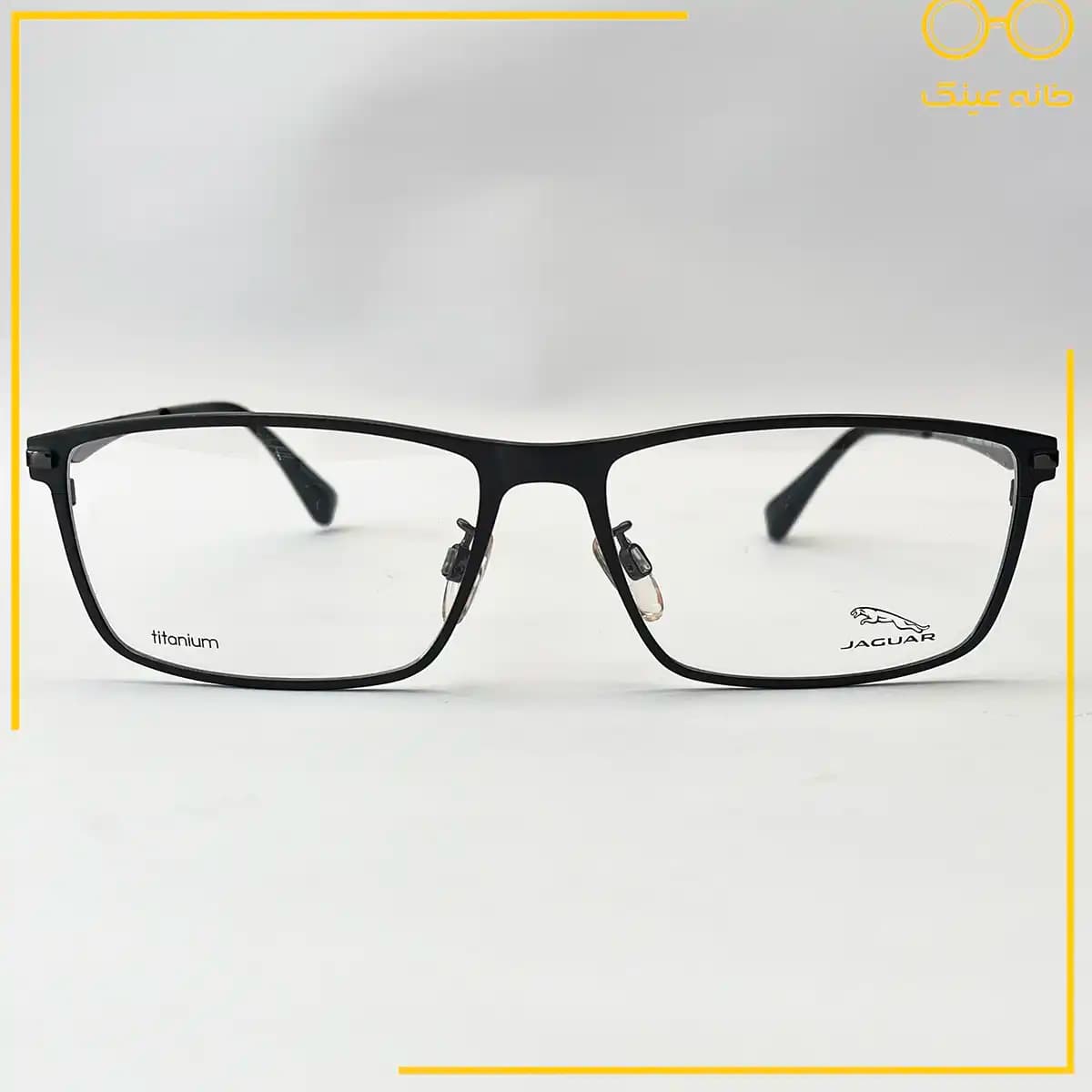 عینک طبی مردانه جگوار مدل Mod.39512_6500 — تصویر ۴