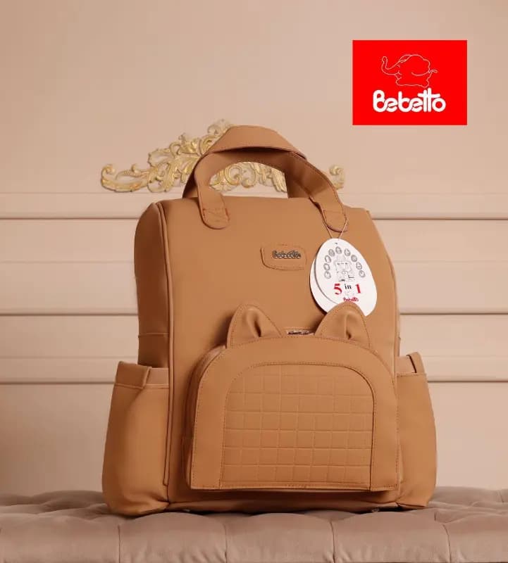 کوله پشتی لوازم کودک طرح گربه نانسی برند ببتو (Bebetto) — تصویر ۸