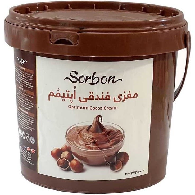 نوتلا کرم فندقی سه کیلویی اپتیمم سوربن