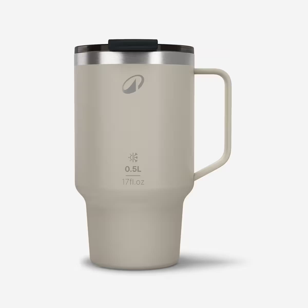 ماگ حرارتی استیل Quechua 0.5L (بژ) | زیتون‌کمپ