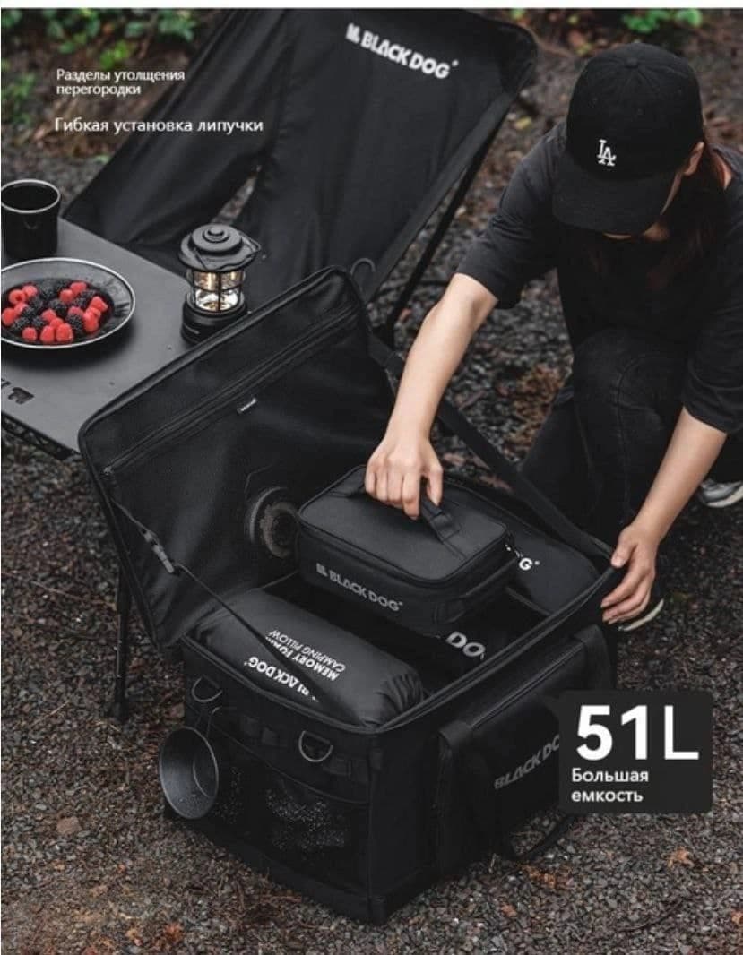 🎒 جعبه تاکتیکال ۵۱ لیتری BLACK DOG مدل CBD2450XB016 اورجینال — تصویر ۲