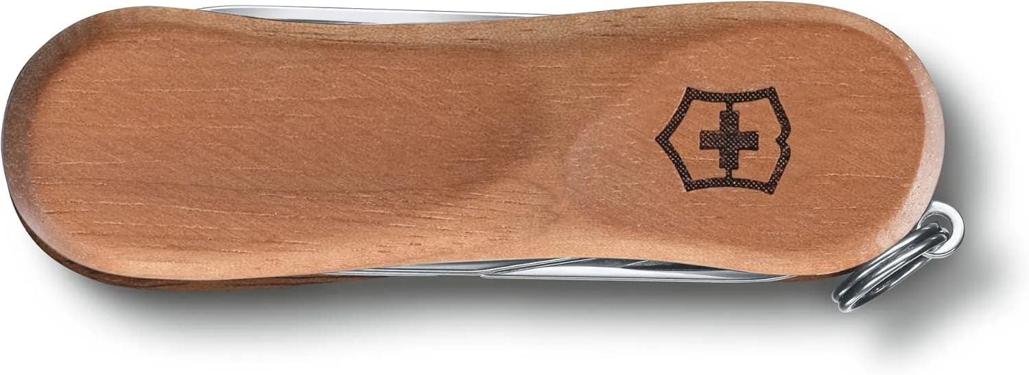 🔪 چاقوی اورجینال ویکتورینوکس مدل EVO Wood 81 (Swiss Army Knife) | زیتون کمپ — تصویر ۲