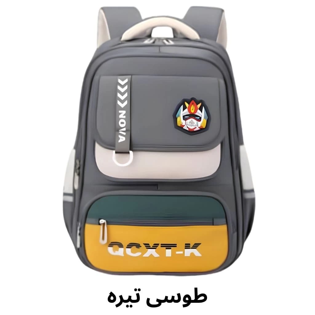 کیف مدرسه یونیکورن سبک و جادار طرح NOVA — تصویر ۵