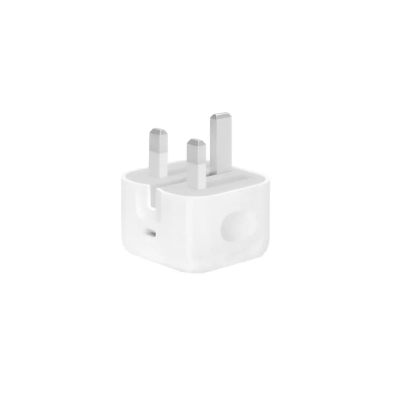 شارژر دیواری 3 پین آیفون USB-C مدل A++ A2344 20W B/A – سفید – سفارش ایرلند — تصویر ۳
